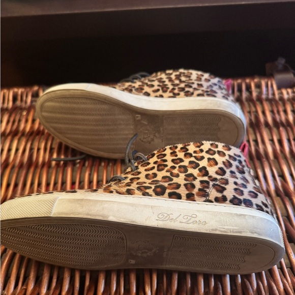 Del Toro pony hair leopard chukka. Worn a few times. Great condition! - Picture 3 of 3